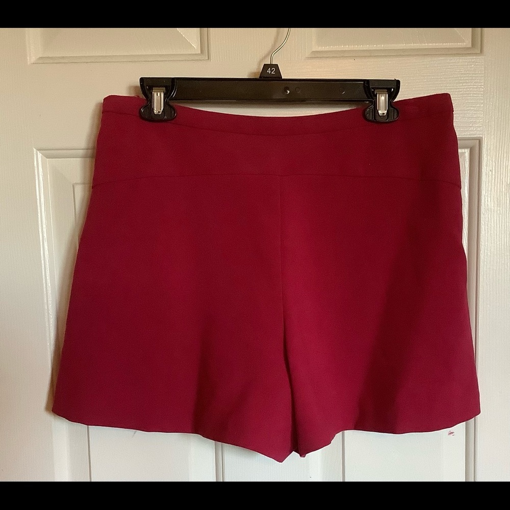 Double side zip shorts